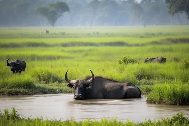 Wild Water Buffalo